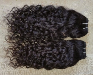 MG Hair Raw Curly Texture - Genuine Indian Virgin Human Hair Pattern