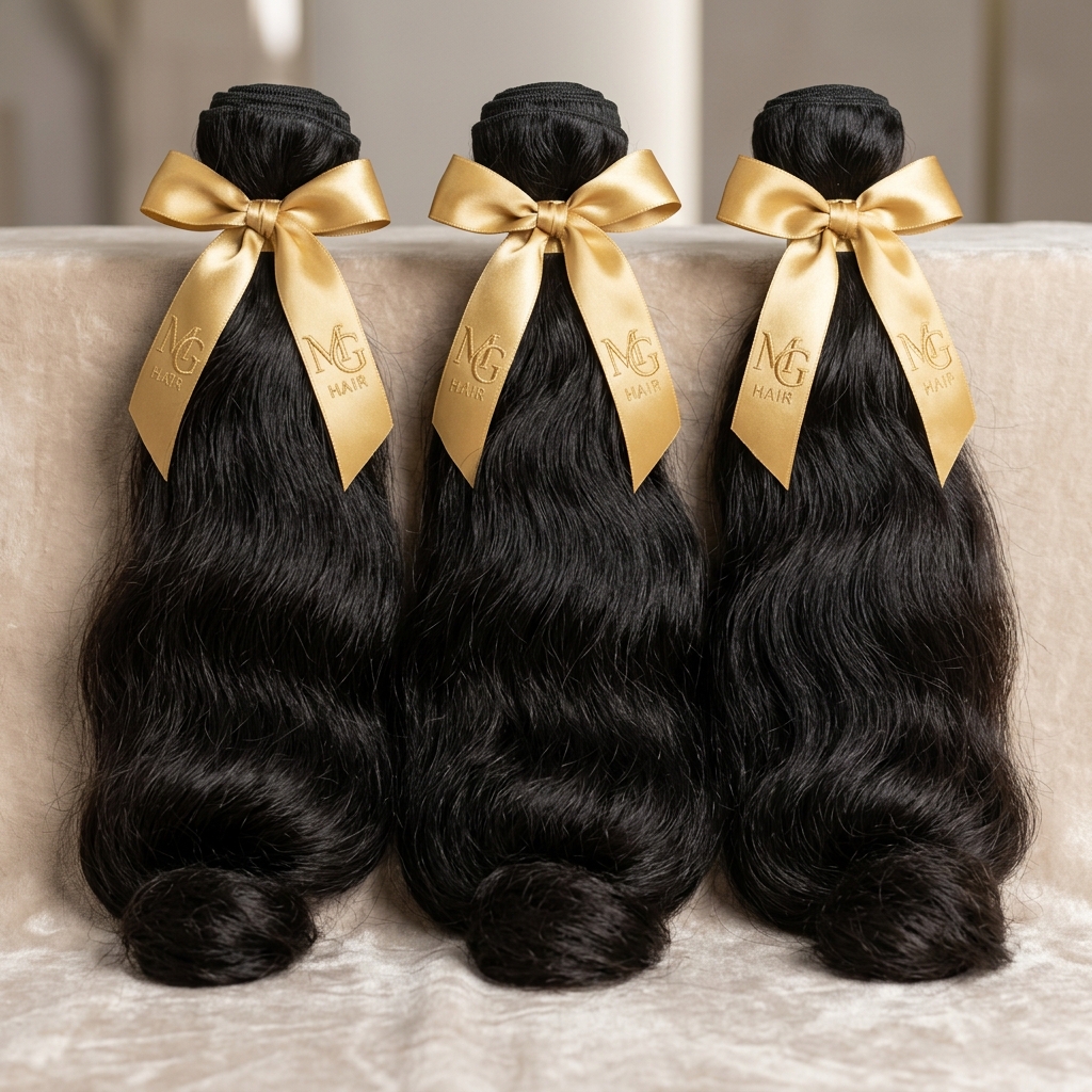 MG Hair Machine Weft Human Hair Extension - Premium Indian Human Hair Luxury Collection