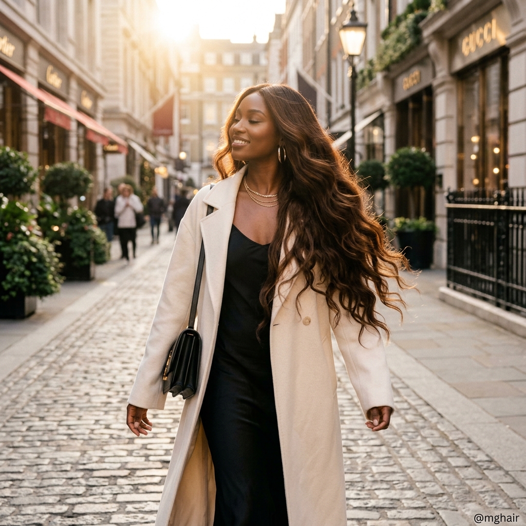 MG Hair Instagram Social Showcase - Real Human Hair Transformations and Style Inspiration