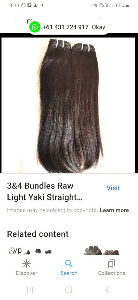 MG Hair Double Drawn Machine Weft Hair Extension – Yaki Straight, Natural Brown, 16" - Premium Indian Human Hair Extensions Wholesale Supplier