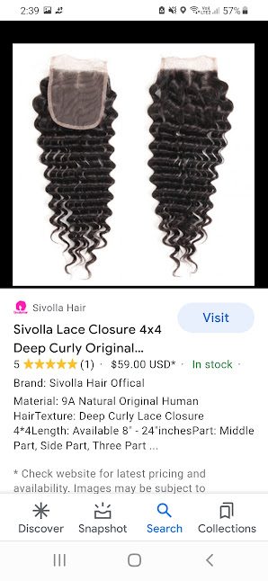 MG Hair 4x4 Lace Closure – Deep Curly, 1B Natural Black, 18" - Premium Indian Human Hair Extensions Wholesale Supplier