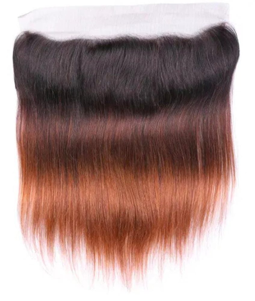 MG Hair HD 13x6 Frontal Lace Closure – Bone Straight, 1B/#2/#18, 22" - Premium Indian Human Hair Extensions Wholesale Supplier