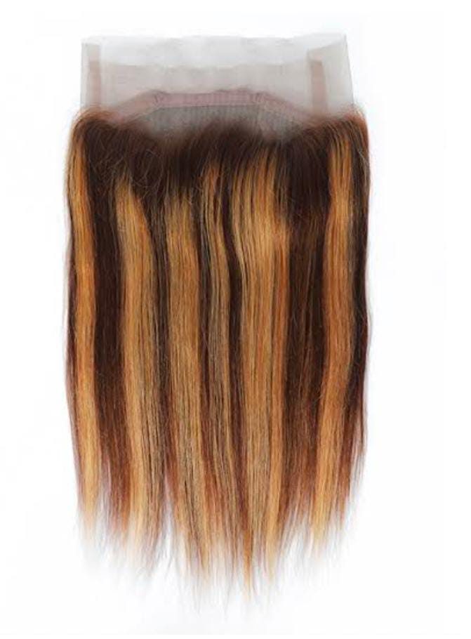 MG Hair 360 Frontal Lace Closure – Bone Straight, #10/18, 20" - Premium Indian Human Hair Extensions Wholesale Supplier