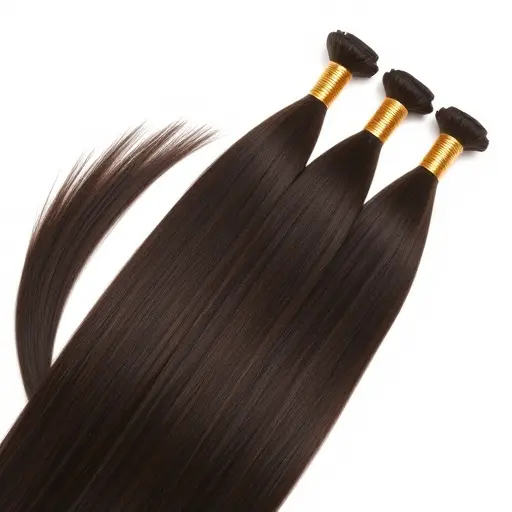 HAND WEFT HUMAN HAIR EXTENSION 5